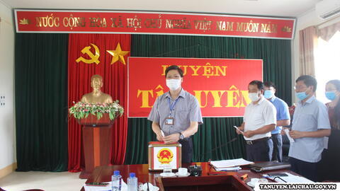 Bỏ phiếu xét đề nghị công nhận  huyện Tân Uyên đạt chuẩn NTM