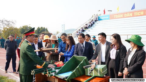 Lễ ra quân huấn luyện năm 2025 và phát động phong trào thi đua cao điểm “ Thần tốc – Quyết thắng”