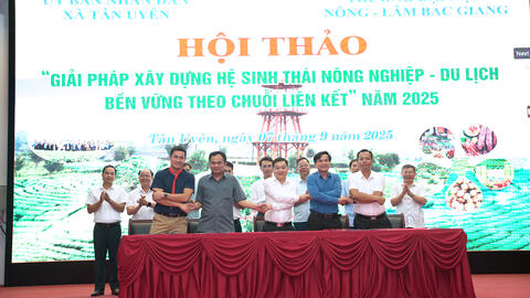 Hướng tới "Tân Uyên xanh, nông nghiệp sạch, du lịch bền vững"
