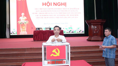 Đảng ủy xã Tân Uyên tổ chức hội nghị thực hiện quy trình quy hoạch các chức danh lãnh đạo nhiệm kỳ 2025-2030, 2026-2031