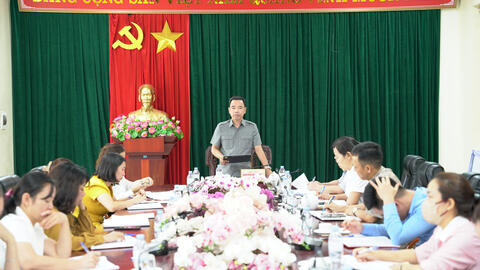 Hội nghị giao ban Thường trực Đảng ủy với cơ quan Mặt trận Tổ quốc và các tổ chức chính trị- xã hội quý I năm 2026
