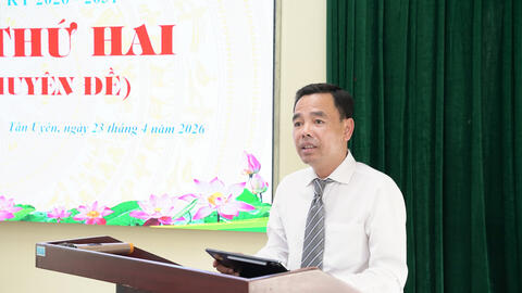 Kỳ họp thứ hai (kỳ họp chuyên đề) Hội đồng nhân dân xã Tân Uyên khoá II, nhiệm kỳ 2026-2031