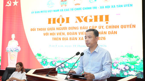 CẤP ỦY, CHÍNH QUYỀN XÃ TÂN UYÊN LUÔN LẮNG NGHE, GIẢI QUYẾT KỊP THỜI CÁC KIẾN NGHỊ CỦA ĐOÀN VIÊN, HỘI VIÊN VÀ NHÂN DÂN
