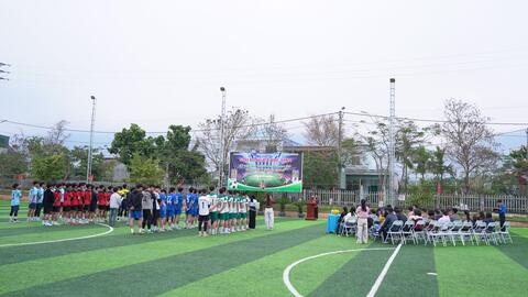 Khai mạc giải bóng đá học sinh, kỉ niệm 95 năm ngày thành lập Đoàn TNCS Hồ Chí Minh (26/3/1931 – 26/3/2026)