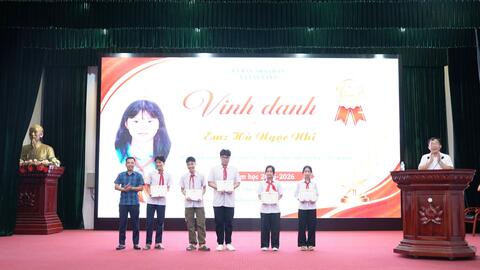 Xã Tân Uyên: Vinh danh 95 em học sinh đạt thành tích cao năm học 2025–2026