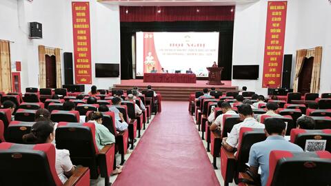 Ủy ban MTTQ Việt Nam xã Tân Uyên tổ chức Hội nghị sơ kết công tác mặt trận 9 tháng đầu năm, triển khai nhiệm vụ 3 tháng cuối năm 2025