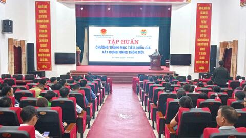 Xã Tân Uyên: Tập huấn Chương trình mục tiêu quốc gia Giảm nghèo bền vững; Chương trình mục tiêu quốc gia xây dựng Nông thôn mới