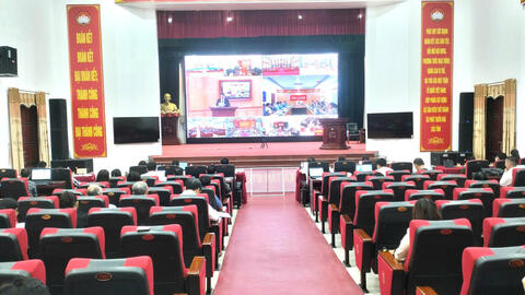 Hội nghị Quán triệt Kế hoạch triển khai Chỉ thị số 46-CT/TW của Bộ chính trị.