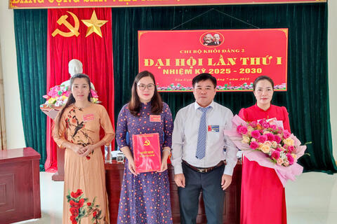 Đại hội Chi bộ khối đảng 2 lần thứ I, nhiệm kỳ 2025 – 2030