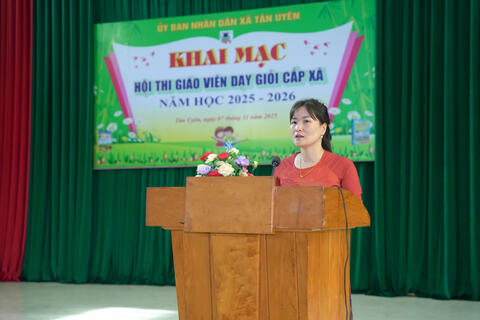 Tân Uyên: 239 thí sinh tham gia Hội thi giáo viên dạy giỏi cấp xã năm học 2025-2026