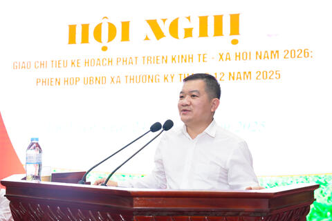 Hội nghị giao chỉ tiêu kế hoạch phát triển kinh tế - xã hội năm 2026