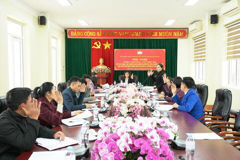 Xã Tân Uyên hiệp thương lần thứ ba chọn 44 người ứng cử đại biểu hội đồng nhân dân xã khóa II, nhiệm kỳ 2026-2031