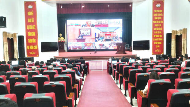 Hội nghị Quán triệt Kế hoạch triển khai Chỉ thị số 46-CT/TW của Bộ chính trị.