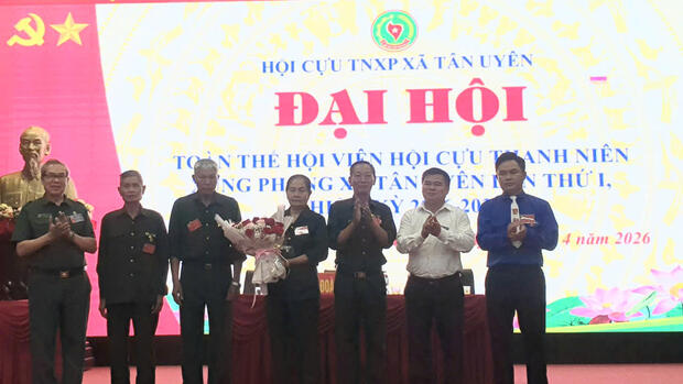 ĐẠI HỘI CỰU TNXP VIỆT NAM XÃ TÂN UYÊN LẦN THỨ I, NHIỆM KỲ 2026 – 2031